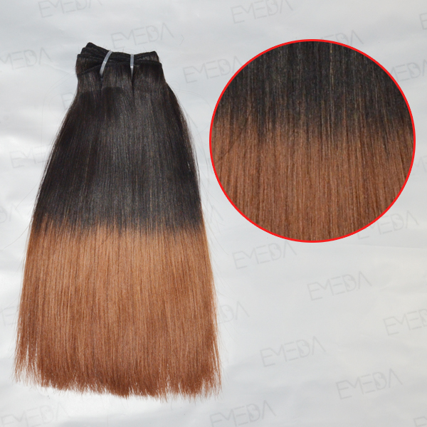 1b/27 color Ombre human hair  LJ130